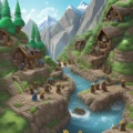 A Tale of Dwarves and the Water Nymph