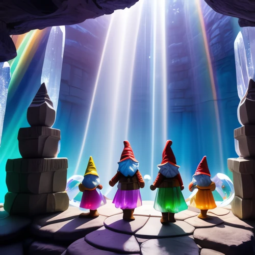 A Tale of Gnomes and the Crystal Labyrinth